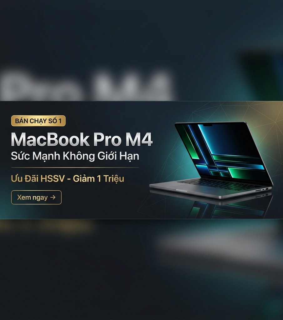 MacBook Pro M4 - Sức Mạnh Không Giới Hạn